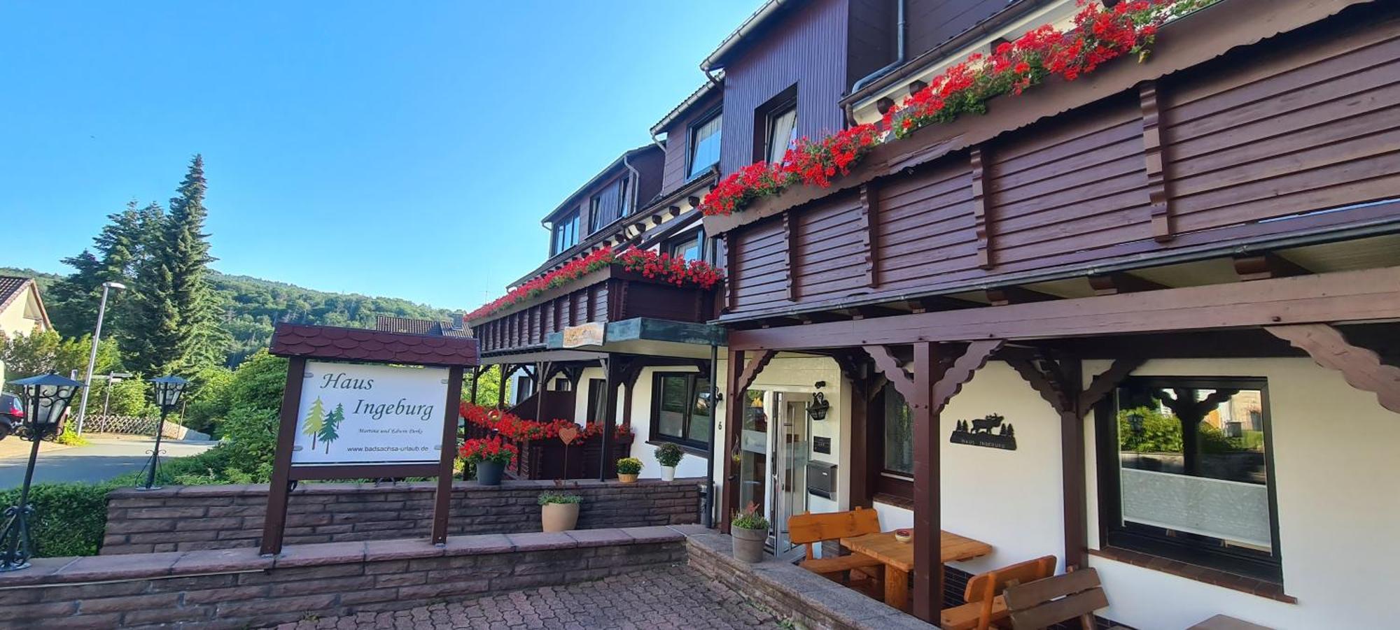 Hotel Ingeburg バート・ザクサ エクステリア 写真